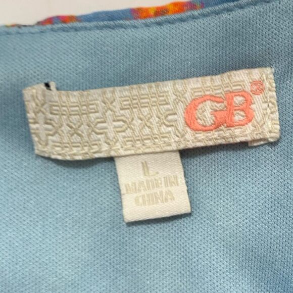 Gianni Bini Boho maxi dress with side cutouts & a tribal ikat print Size Large - Picture 11 of 12